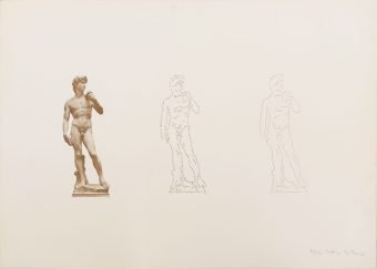 Ketty La Rocca, 1975, Untitled, undated lithograph on paper (ed. 12/100) 50 x 70 cm